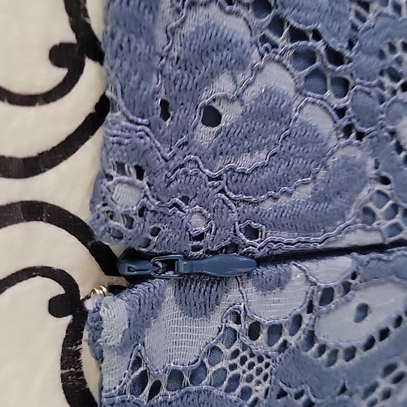 Ann Taylor Lace Overlay Sleeveless Dress - Picture 7 of 11